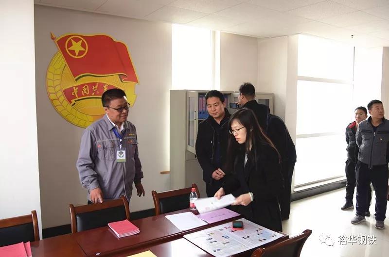 共青团邯郸市委组织各县、乡镇团委书记到我集团观摩交流